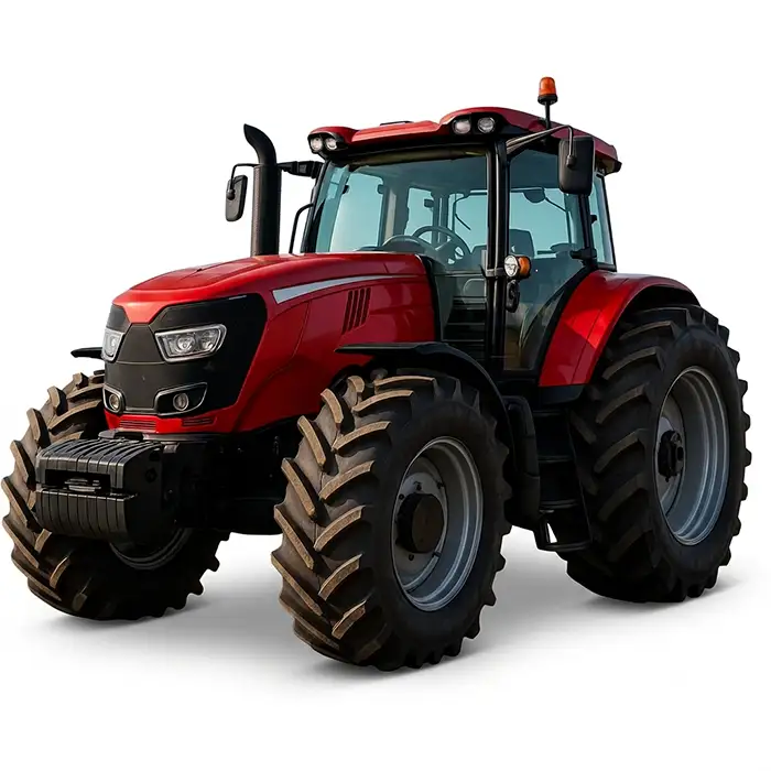 Ubezpieczenie GAP traktorów rolniczych Czerwony traktor rolniczy