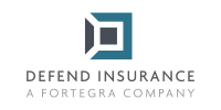 Ubezpieczenie GAP samochodów dostawczych Logo Defend Insurance. Ubezpieczyciela GAP