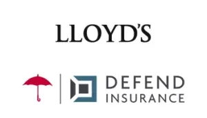 LLoyds + Defend Insurance logos