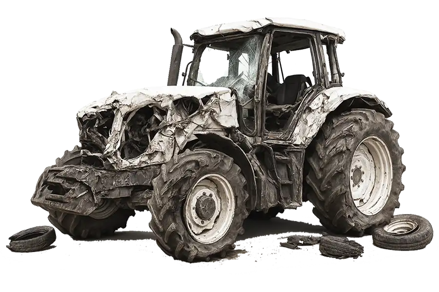 Ubezpieczenie GAP traktorów rolniczych Traktor rolniczy do kasacji - GAP